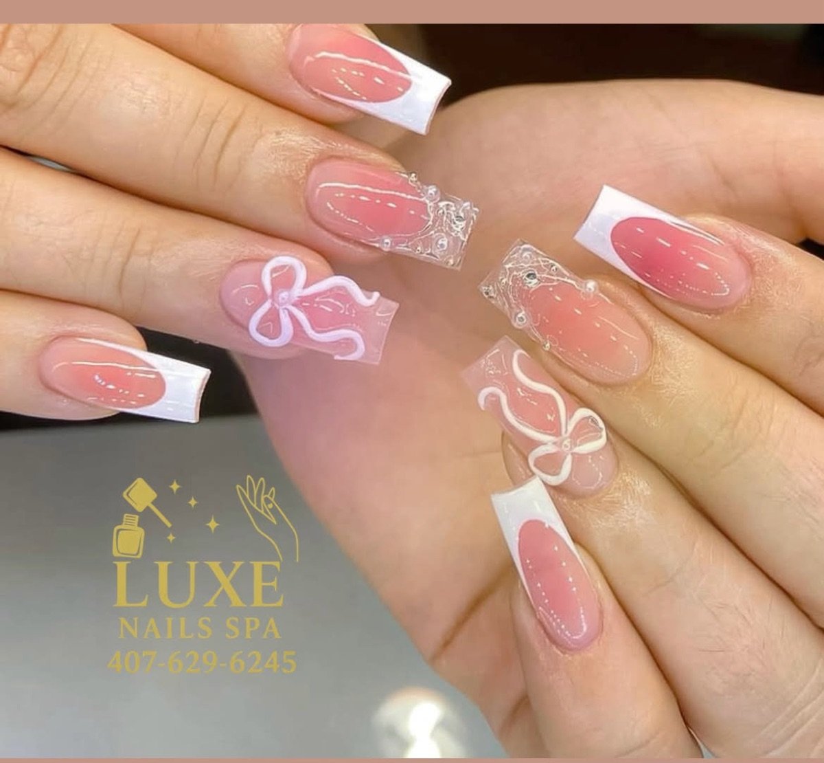 Nail art design 4 by LUXE NAIL SPA, Winter Park FL