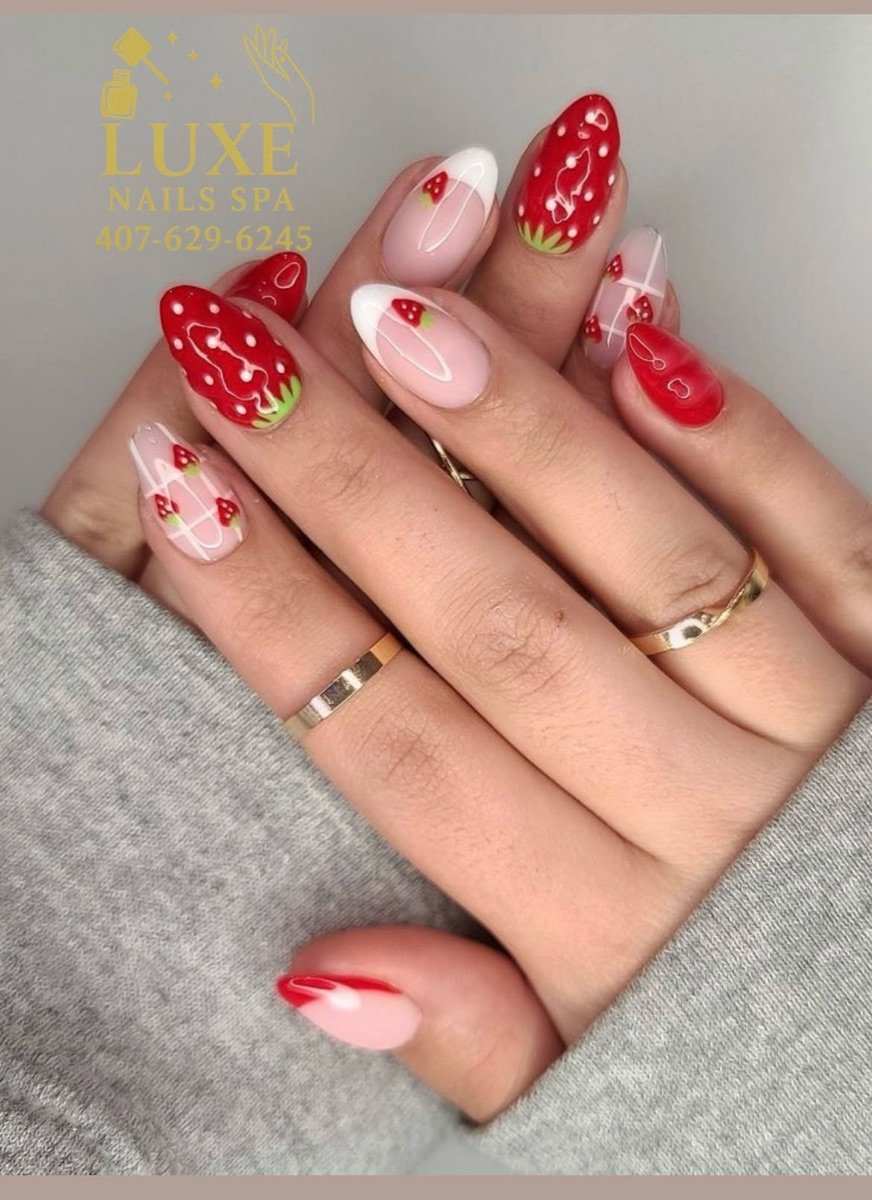 Nail art design 5 by LUXE NAIL SPA, Winter Park FL